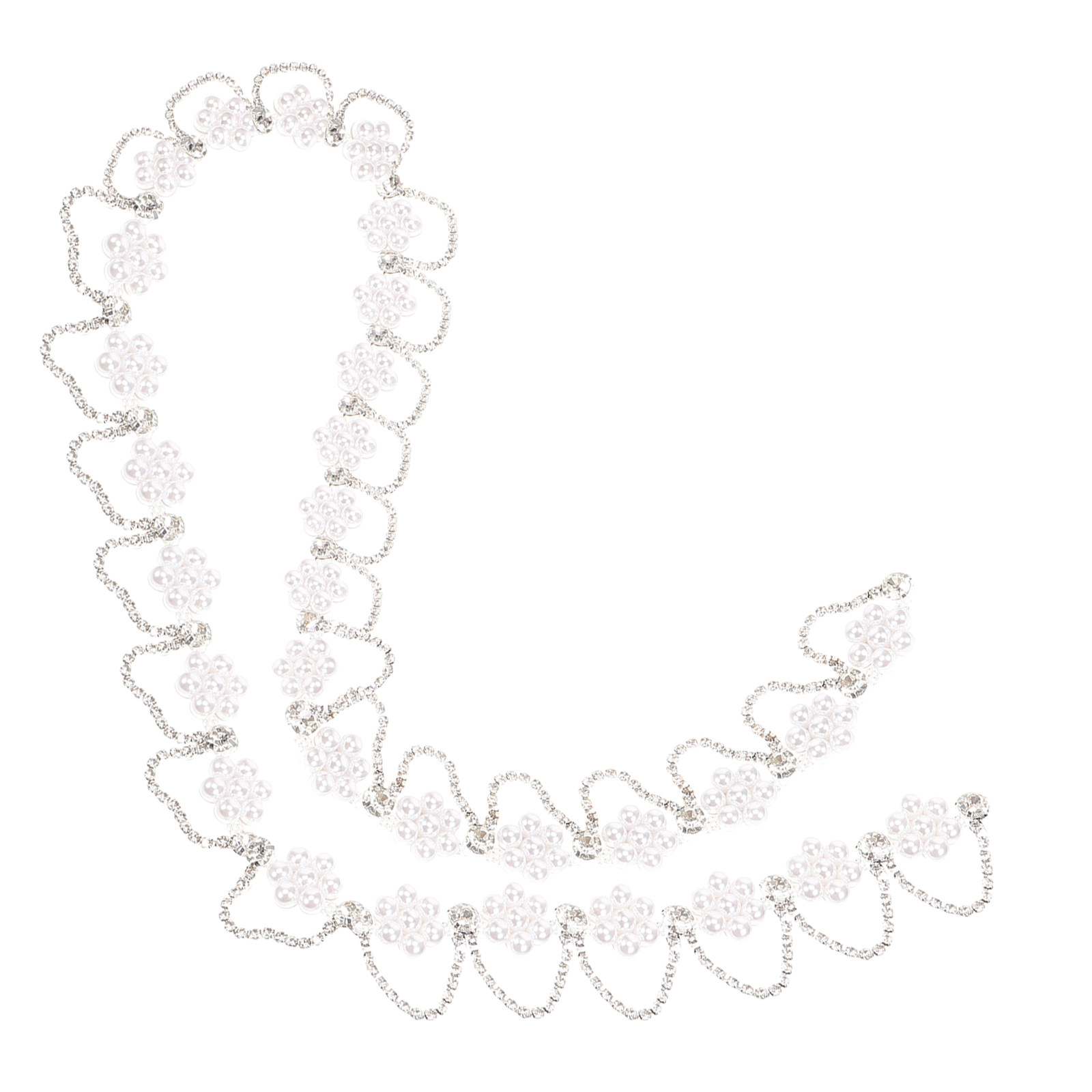 Craft Embellishment - Nastro Decorativo Premium con Perle e