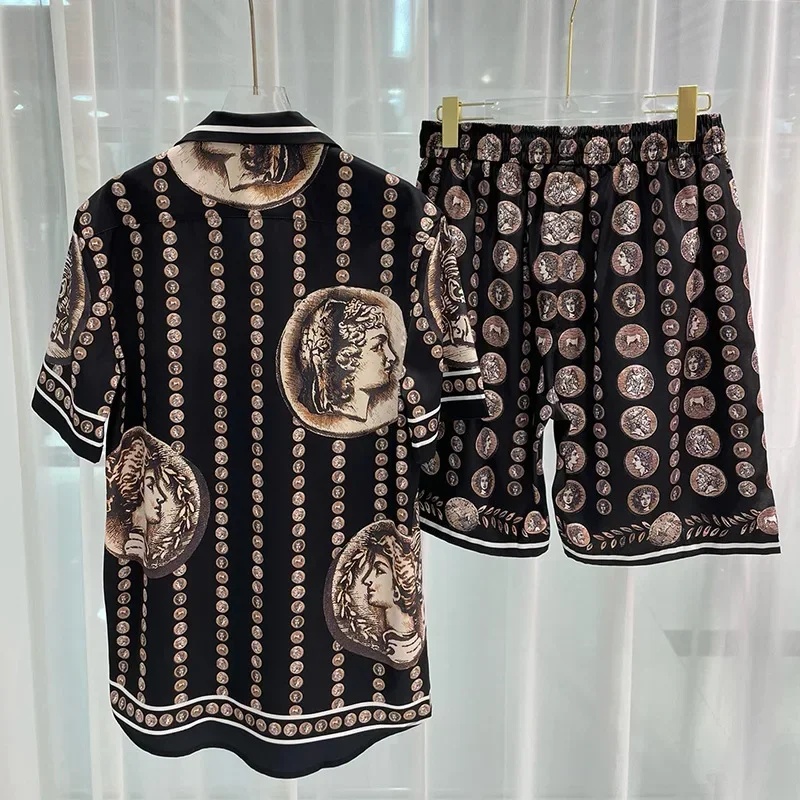 Embellish Knit - Completo Camicia Uomo Royal Luxury, Set