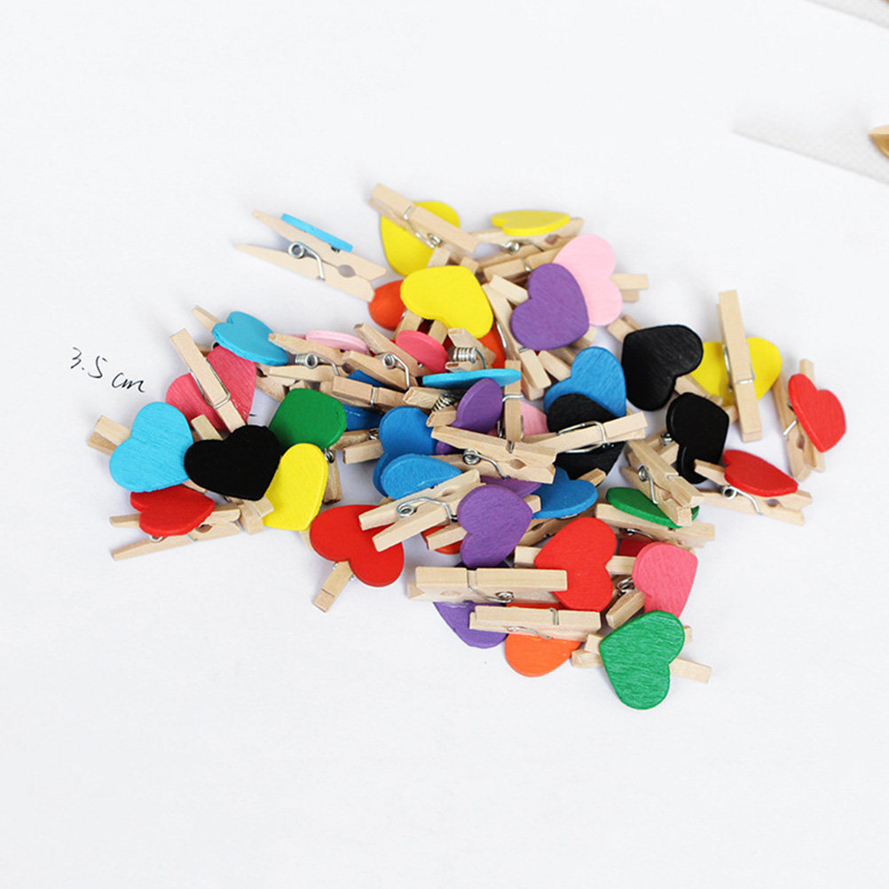 50 Pezzi Mini Mollette in Legn - Craft Embellishment recensione e prezzo