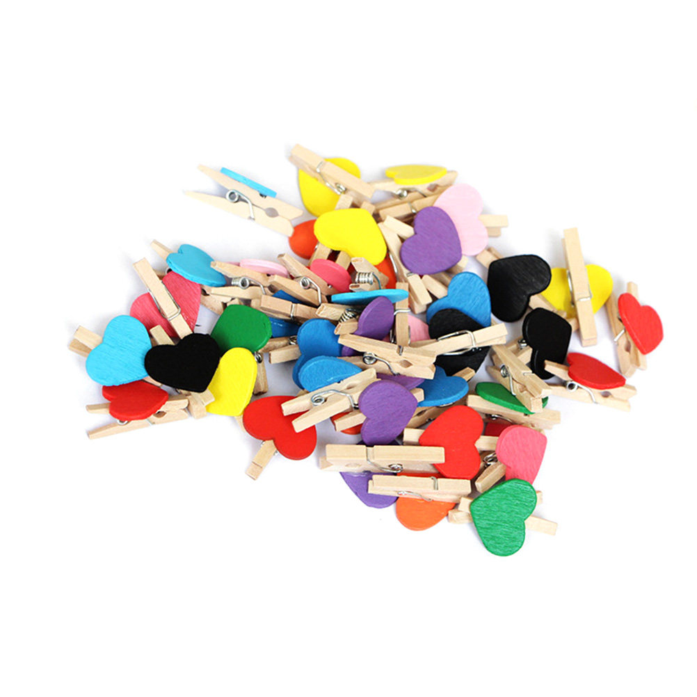 50 Pezzi Mini Mollette in Legn - Craft Embellishment recensione e prezzo