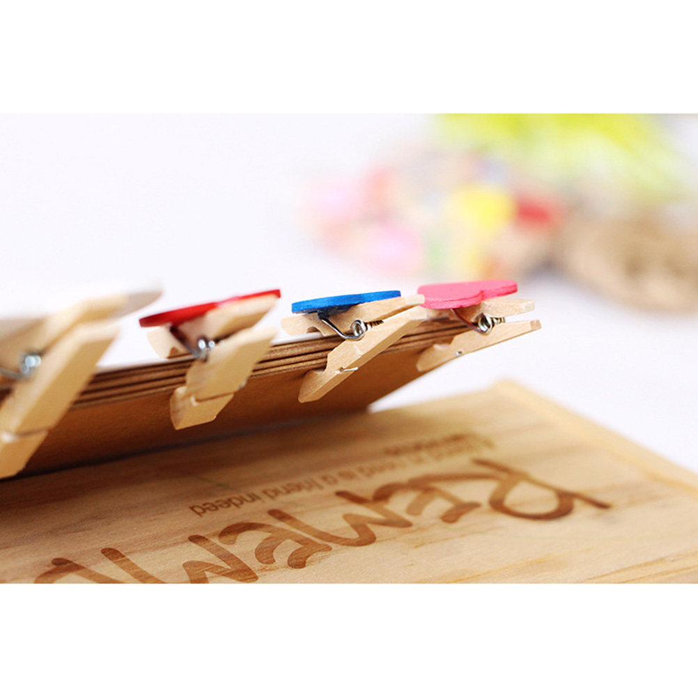 50 Pezzi Mini Mollette in Legn - Craft Embellishment recensione e prezzo