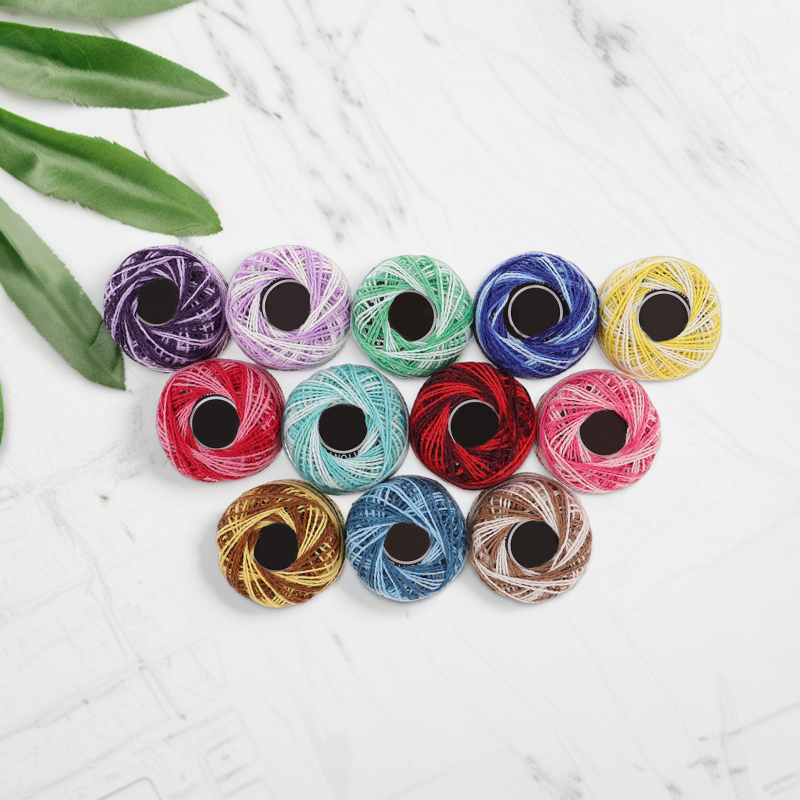 Set di 12 Fili di Cotone per R - Embroidery Craft recensione e prezzo